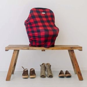 Buffalo Plaid Nursing/Car seat Cover